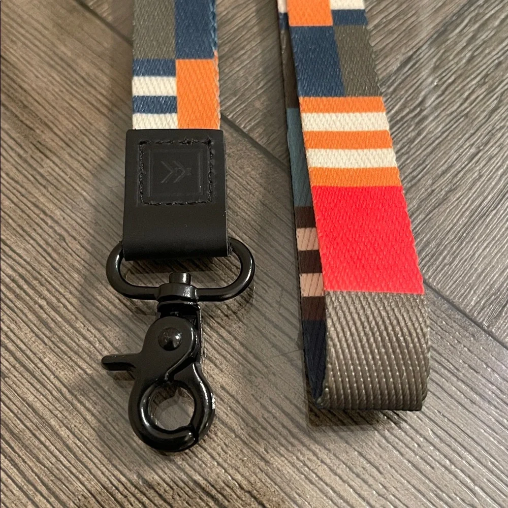 THREAD NECK LANYARD BRIGHTON Colorful Striped Lanyard